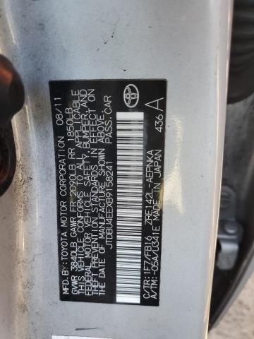 2011 Toyota Corolla Base მანქანა იყიდება აუქციონზე, vin: JTDBU4EEXB9158241, აუქციონის ნომერი: 70747603