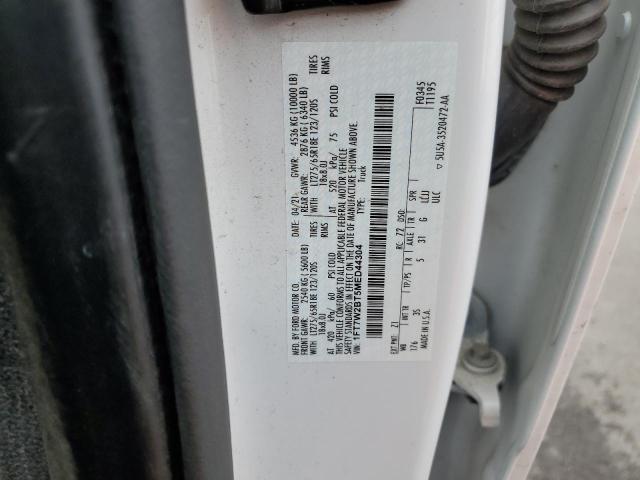 2021 Ford F250 Super Duty მანქანა იყიდება აუქციონზე, vin: 1FT7W2BT5MED44304, აუქციონის ნომერი: 72720343