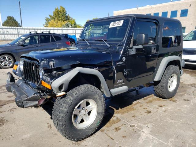 Продажа на аукционе авто 2004 Jeep Wrangler / Tj Sport, vin: 1J4FA49S44P734151, номер лота: 72097003