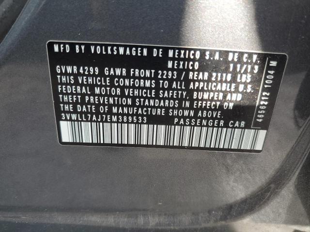 Продаж на аукціоні авто 2014 Volkswagen Jetta Tdi, vin: 3VWLL7AJ7EM389533, номер лоту: 73602503