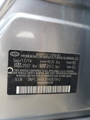 Продажа на аукционе авто 2015 Hyundai Sonata Sport, vin: 5NPE34AB3FH087943, номер лота: 72320793
