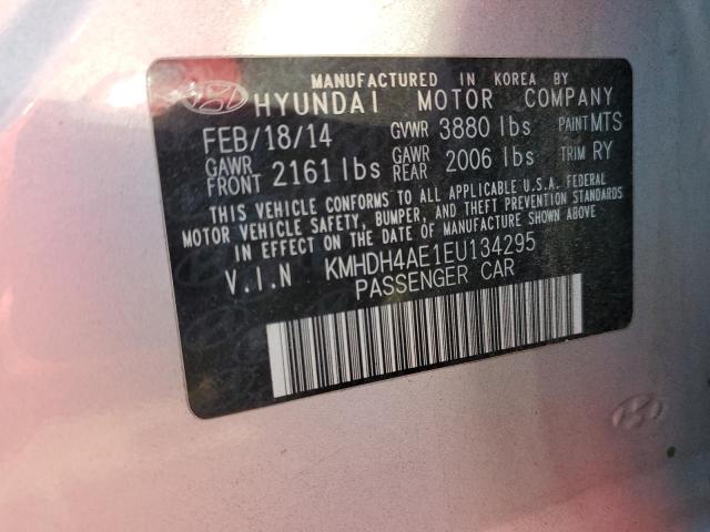 Aukcja sprzedaży 2014 Hyundai Elantra Se, vin: KMHDH4AE1EU134295, numer aukcji: 70569553
