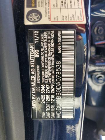 Aukcja sprzedaży 2013 Mercedes-benz Cls 550 4matic, vin: WDDLJ9BB0DA078538, numer aukcji: 70490803