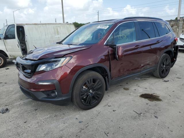 Продаж на аукціоні авто 2022 Honda Pilot Se, vin: 5FNYF5H2XNB034461, номер лоту: 70489763