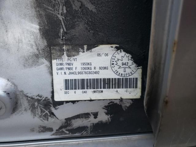 Aukcja sprzedaży 2006 Acura Tsx, vin: JH4CL96876C802492, numer aukcji: 70596653