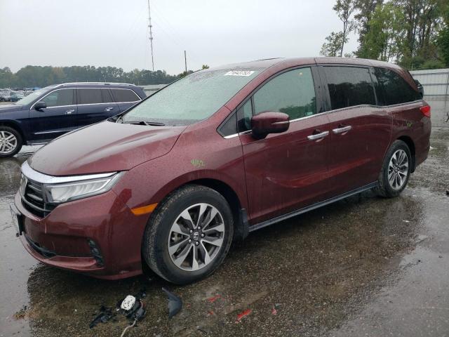 2021 Honda Odyssey Exl მანქანა იყიდება აუქციონზე, vin: 5FNRL6H74MB008810, აუქციონის ნომერი: 71643753