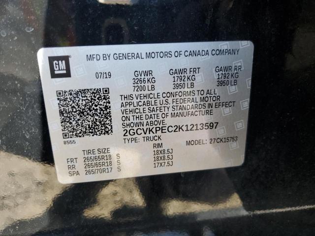 Aukcja sprzedaży 2019 Chevrolet Silverado Ld K1500 Lt, vin: 2GCVKPEC2K1213597, numer aukcji: 70619233