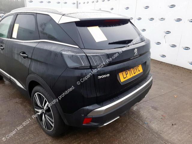 Aukcja sprzedaży 2022 Peugeot 3008 Gt Pr, vin: VF3MRHNSUMS267240, numer aukcji: 73256413