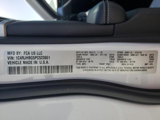 Aukcja sprzedaży 2023 Jeep Grand Cherokee Limited, vin: 1C4RJHBG5PC523651, numer aukcji: 71852973