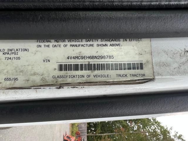 Продажа на аукционе авто 2011 Volvo Vn Vnm, vin: 4V4MC9EH6BN298785, номер лота: 71914003