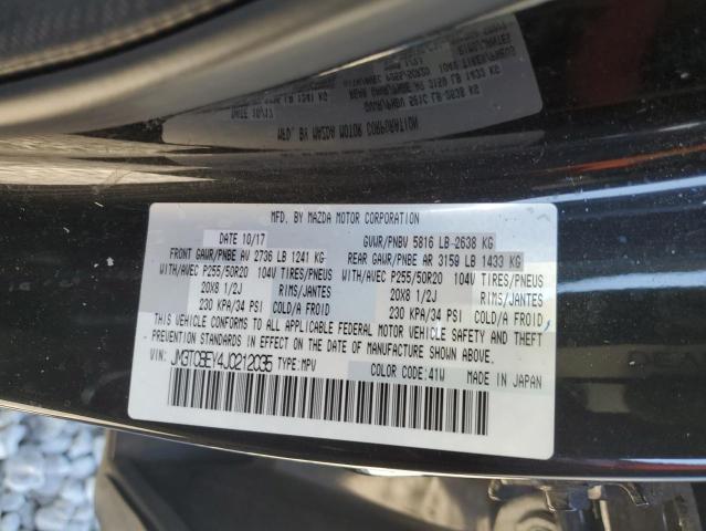 Aukcja sprzedaży 2018 Mazda Cx-9 Signature, vin: JM3TCBEY4J0212035, numer aukcji: 72266603