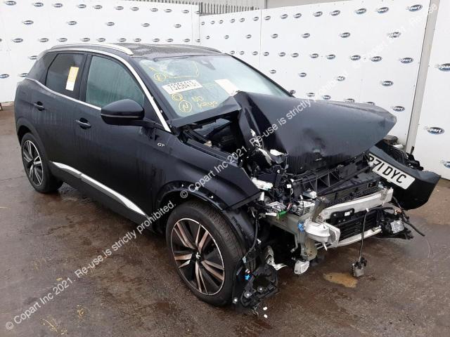 Aukcja sprzedaży 2022 Peugeot 3008 Gt Pr, vin: VF3MRHNSUMS267240, numer aukcji: 73256413