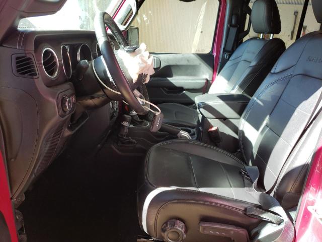 72186973 :رقم المزاد ، 1C4HJXEG3MW840727 vin ، 2021 Jeep Wrangler Unlimited Sahara مزاد بيع