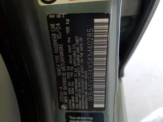 Продажа на аукционе авто 2005 Bmw 330 I, vin: WBAEV534X5KM40285, номер лота: 70186253