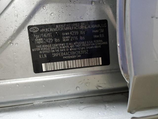 Продаж на аукціоні авто 2011 Hyundai Sonata Gls, vin: 5NPEB4AC1BH283952, номер лоту: 71418543