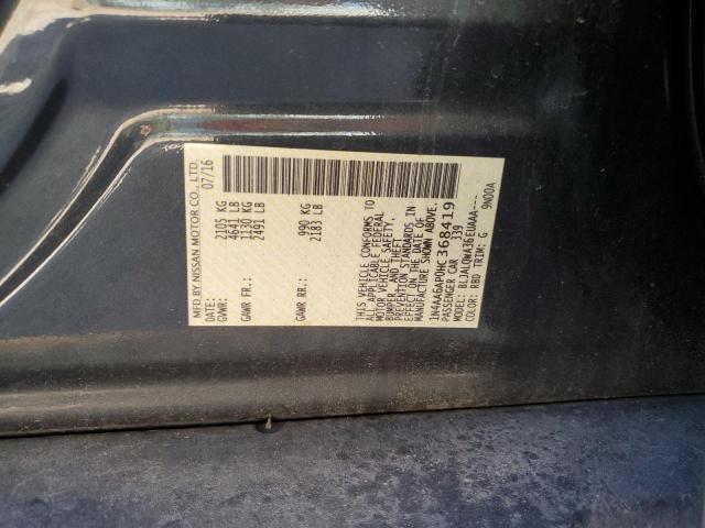 Aukcja sprzedaży 2017 Nissan Maxima 3.5s, vin: 1N4AA6AP0HC368419, numer aukcji: 73603933