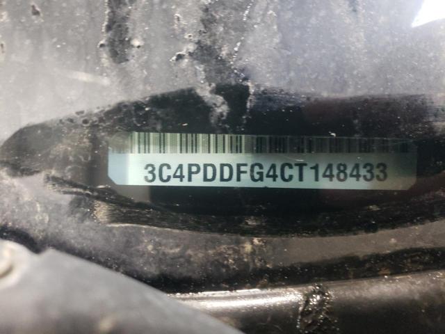 73605033 :رقم المزاد ، 3C4PDDFG4CT148433 vin ، 2012 Dodge Journey R/t مزاد بيع