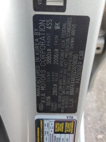 Продажа на аукционе авто 2016 Kia Forte Lx, vin: KNAFK4A65G5609030, номер лота: 73223153