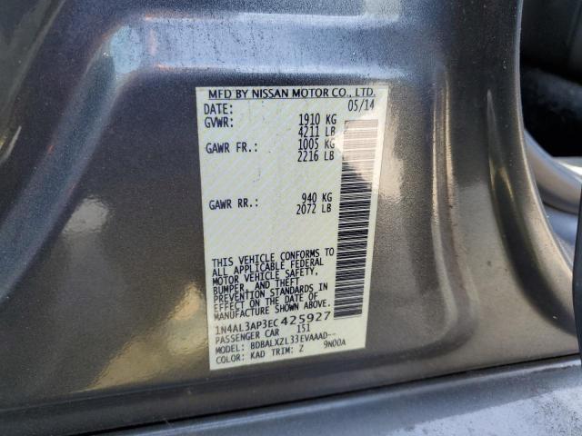 Продажа на аукционе авто 2014 Nissan Altima 2.5, vin: 1N4AL3AP3EC425927, номер лота: 73215353