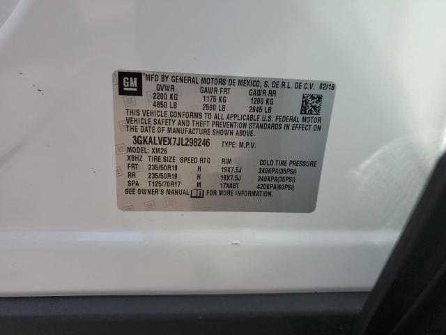 Aukcja sprzedaży 2018 Gmc Terrain Slt, vin: 3GKALVEX7JL298246, numer aukcji: 70158873
