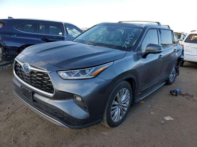 2023 Toyota Highlander Hybrid Limited მანქანა იყიდება აუქციონზე, vin: 5TDEBRCH8PS114471, აუქციონის ნომერი: 71693173