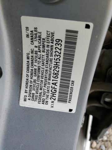 Продаж на аукціоні авто 2009 Honda Civic Ex, vin: 2HGFA16829H532239, номер лоту: 71739313