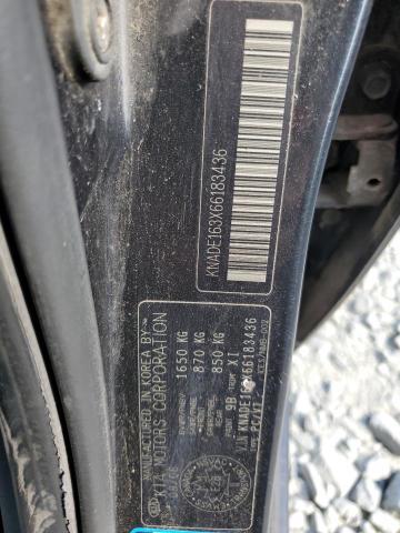 Продажа на аукционе авто 2006 Kia Rio 5, vin: KNADE163X66183436, номер лота: 69373653