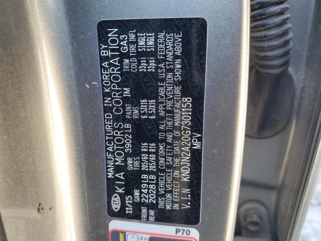 Aukcja sprzedaży 2016 Kia Soul, vin: KNDJN2A20G7301158, numer aukcji: 69932233