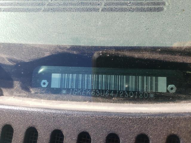 73601354 :رقم المزاد ، 1GKEK63U64J230180 vin ، 2004 Gmc Yukon مزاد بيع