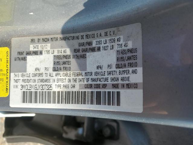 75593364 :رقم المزاد ، 3MYDLBYV9JY307325 vin ، 2018 Toyota Yaris Ia مزاد بيع