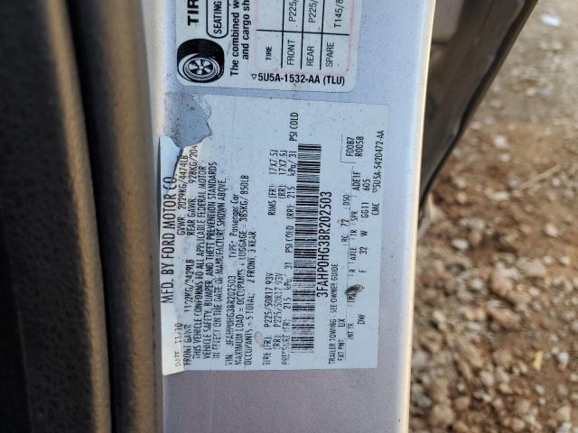 Продажа на аукционе авто 2011 Ford Fusion, vin: 3FAHP0HG3BR202503, номер лота: 75083464