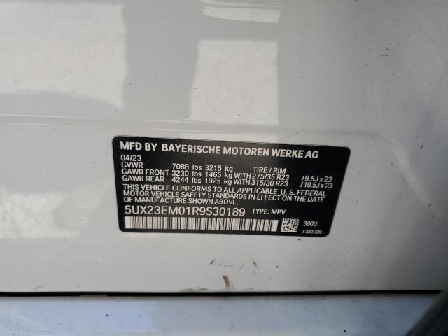 Продажа на аукционе авто 2024 Bmw X7, vin: 5UX23EM01R9S30189, номер лота: 74827764