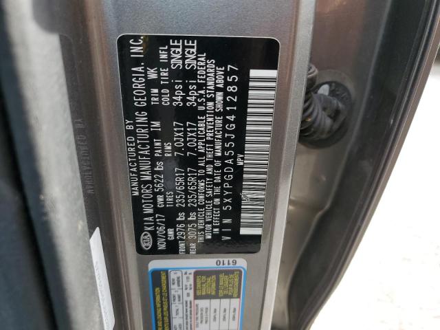 Aukcja sprzedaży 2018 Kia Sorento, vin: 5XYPGDA55JG412857, numer aukcji: 75027144