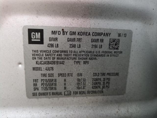 Продажа на аукционе авто 2013 Buick Encore, vin: KL4CJASB4DB191442, номер лота: 74753804