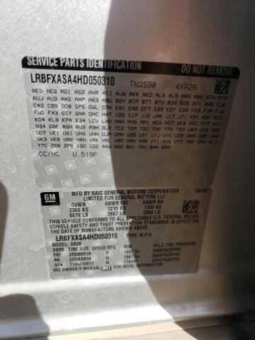 Продаж на аукціоні авто 2017 Buick Envision, vin: LRBFXASA4HD050310, номер лоту: 74795994