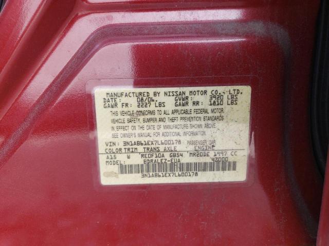 Продаж на аукціоні авто 2007 Nissan Sentra, vin: 3N1AB61EX7L600178, номер лоту: 78270074