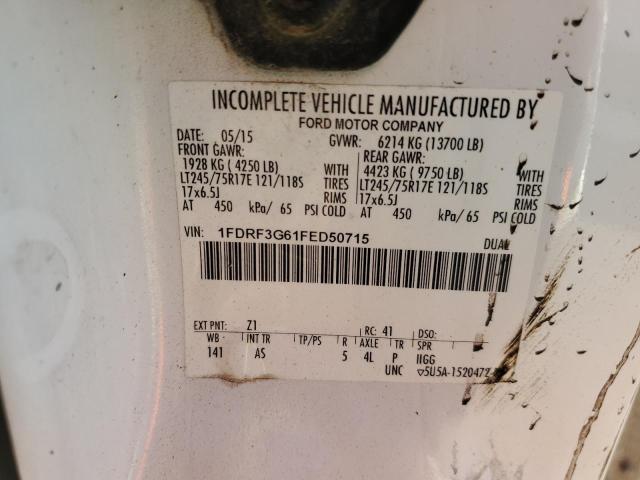 Aukcja sprzedaży 2015 Ford F350, vin: 1FDRF3G61FED50715, numer aukcji: 74038154