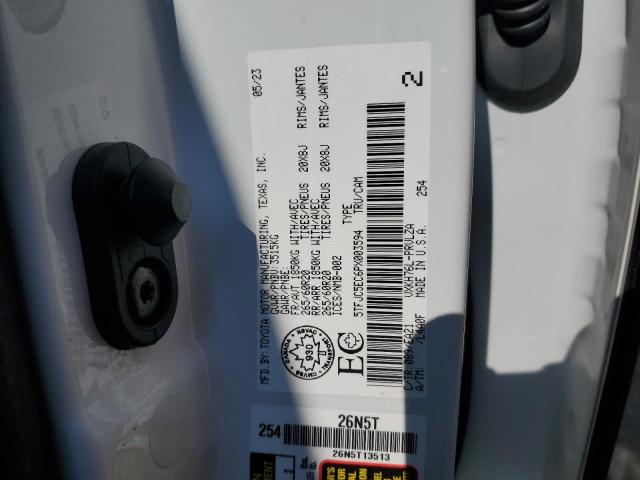 74542504 :رقم المزاد ، 5TFJC5EC6PX003594 vin ، 2023 Toyota Tundra Cre مزاد بيع