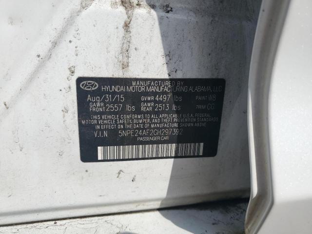 Продажа на аукционе авто 2016 Hyundai Sonata Se, vin: 5NPE24AF2GH297392, номер лота: 74248244