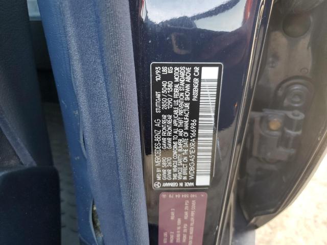 Продаж на аукціоні авто 1994 Mercedes-benz S 500, vin: WDBGA51EXRA166986, номер лоту: 85163685