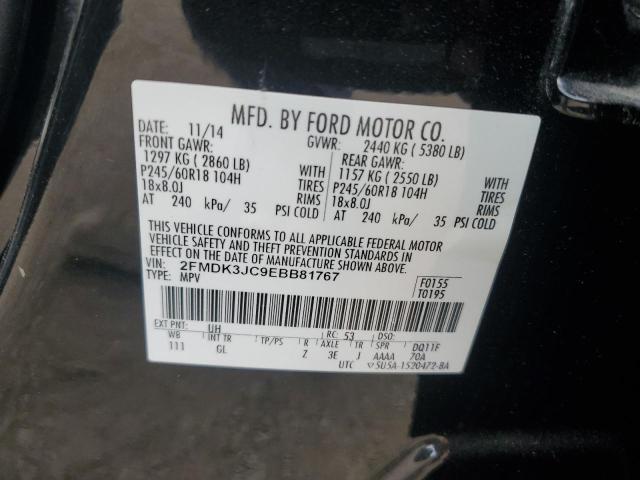 Продаж на аукціоні авто 2014 Ford Edge, vin: 2FMDK3JC9EBB81767, номер лоту: 89719645