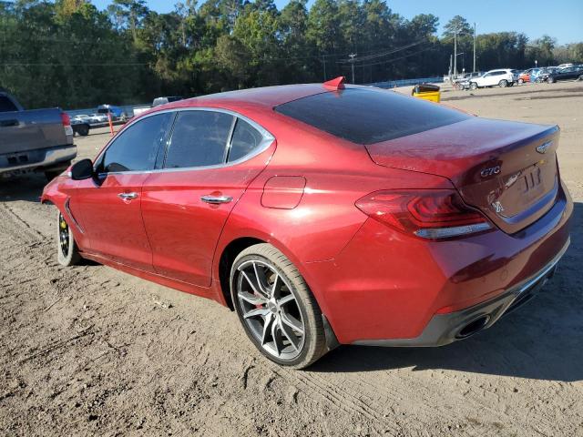 2019 Genesis G70 Elite მანქანა იყიდება აუქციონზე, vin: KMTG74LE7KU026830, აუქციონის ნომერი: 89862205