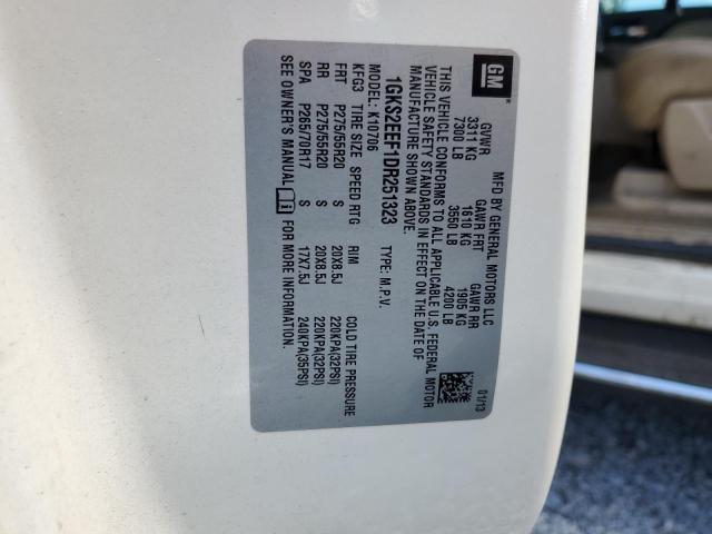 Aukcja sprzedaży 2013 Gmc Yukon, vin: 1GKS2EEF1DR251323, numer aukcji: 86847185