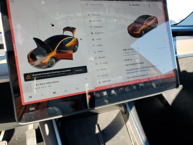 Aukcja sprzedaży 2019 Tesla Model 3, vin: 5YJ3E1EBXKF454002, numer aukcji: 90024825