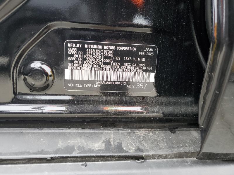 Продаж на аукціоні авто 2025 Mitsubishi Outlander Sport, vin: JA4ARUAU0SU004512, номер лоту: 89718785