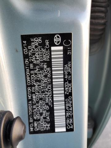 Продажа на аукционе авто 2014 Toyota Prius, vin: JTDKN3DU0E1818628, номер лота: 90615895
