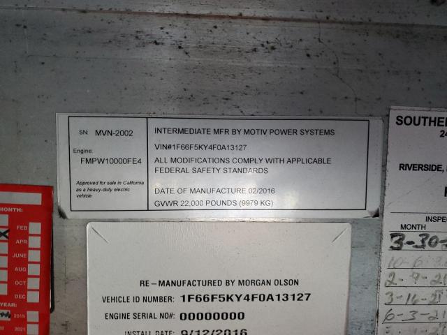 Aukcja sprzedaży 2015 Ford Unknown, vin: 1F66F5KY4F0A13127, numer aukcji: 87109385