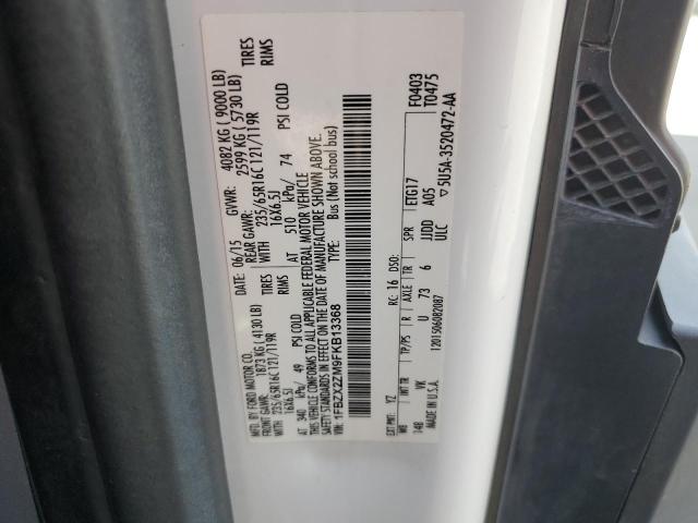 Auction sale of the 2015 Ford Transit T-, vin: 1FBZX2ZM9FKB13368, lot number: 86608295