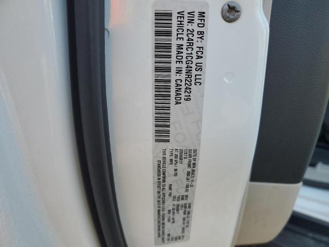 Продажа на аукционе авто 2022 Chrysler Voyager, vin: 2C4RC1CG4NR224219, номер лота: 90029895