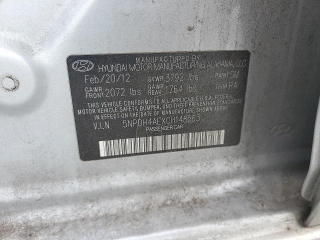 Aukcja sprzedaży 2012 Hyundai Elantra, vin: 5NPDH4AEXCH148563, numer aukcji: 82386475